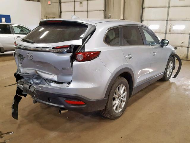 JM3TCBBY1G0113038 - 2016 MAZDA CX-9 TOURI GRAY photo 4