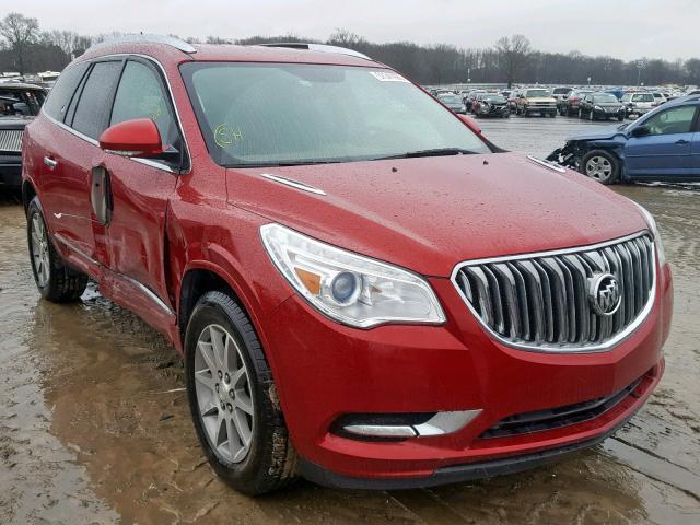 5GAKRCKD9DJ115729 - 2013 BUICK ENCLAVE RED photo 1