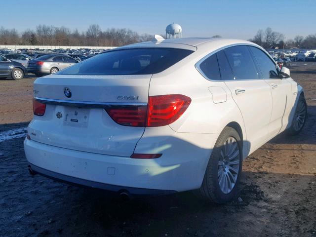 WBASP2C55DC339412 - 2013 BMW 535 XIGT WHITE photo 4