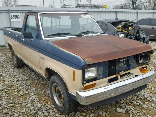 1FTBR10AXGUC23498 - 1986 FORD RANGER TWO TONE photo 1