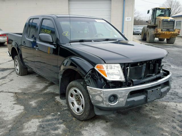 1N6AD07W67C426168 - 2007 NISSAN FRONTIER C BLACK photo 1