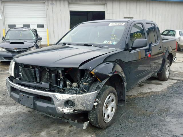 1N6AD07W67C426168 - 2007 NISSAN FRONTIER C BLACK photo 2