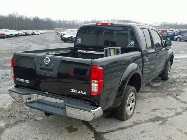 1N6AD07W67C426168 - 2007 NISSAN FRONTIER C BLACK photo 4