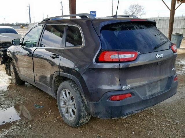 1C4PJLCB2HW669583 - 2017 JEEP CHEROKEE L GRAY photo 3