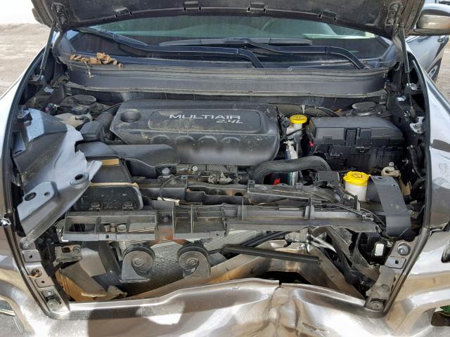 1C4PJLCB2HW669583 - 2017 JEEP CHEROKEE L GRAY photo 7