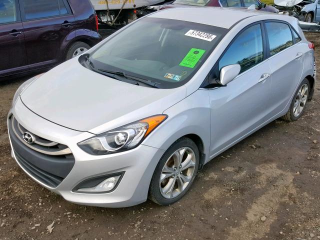 KMHD35LE0DU081993 - 2013 HYUNDAI ELANTRA GT SILVER photo 2