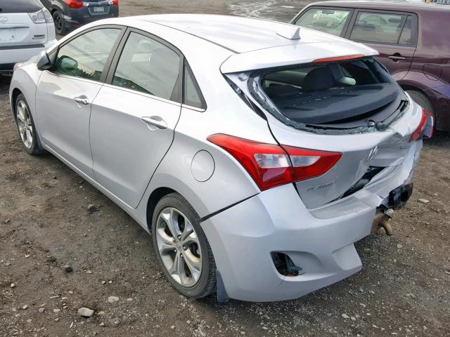 KMHD35LE0DU081993 - 2013 HYUNDAI ELANTRA GT SILVER photo 3