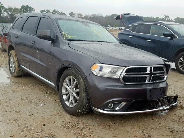 1C4RDHAG2GC502913 - 2016 DODGE DURANGO SX GRAY photo 1