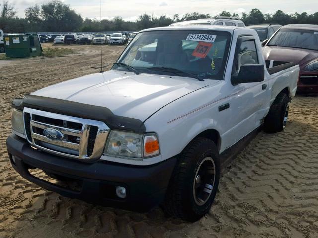 1FTYR10U66PA83323 - 2006 FORD RANGER WHITE photo 2