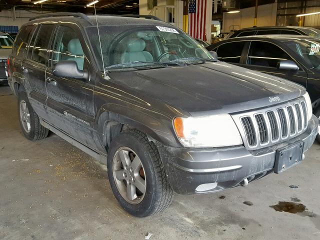 1J8GW68J42C189033 - 2002 JEEP GRAND CHER GRAY photo 1