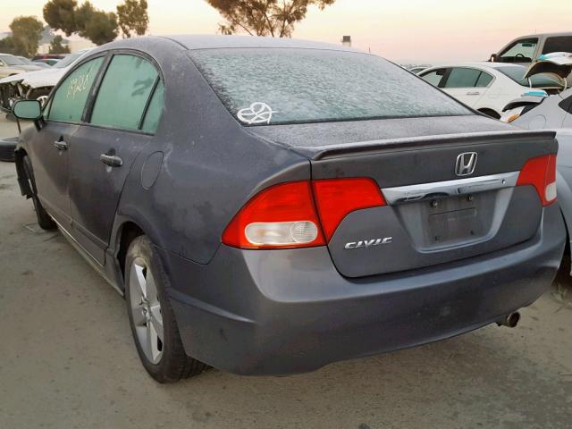 19XFA1F60AE065979 - 2010 HONDA CIVIC LX-S GRAY photo 3