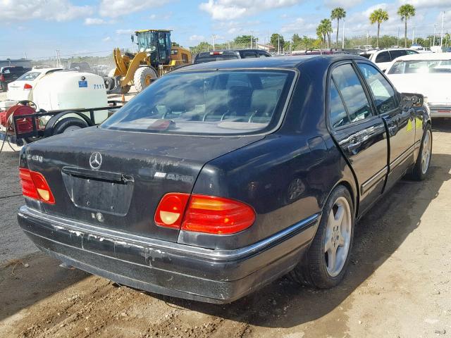 WDBJF72F5VA345585 - 1997 MERCEDES-BENZ E 420 TWO TONE photo 4