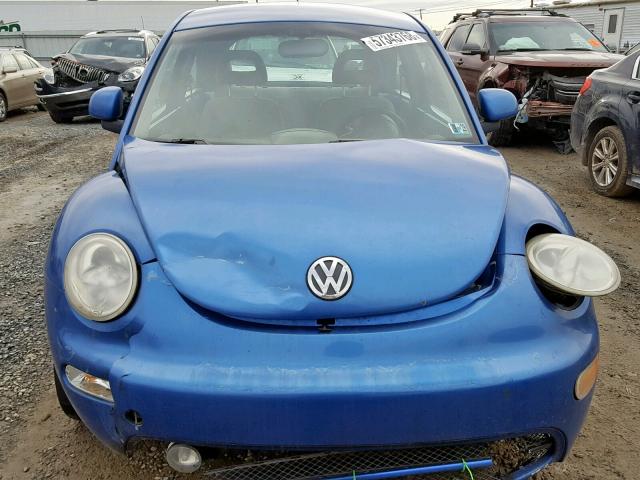 3VWCC21C5XM426408 - 1999 VOLKSWAGEN NEW BEETLE BLUE photo 7