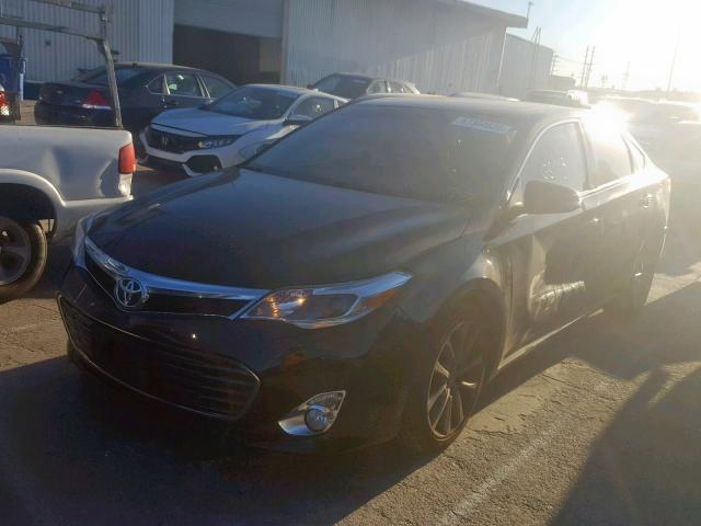 4T1BK1EB7FU149618 - 2015 TOYOTA AVALON XLE BLACK photo 2