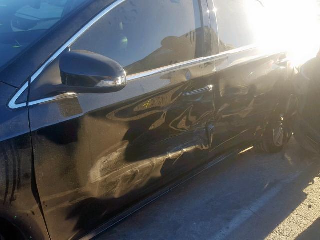 4T1BK1EB7FU149618 - 2015 TOYOTA AVALON XLE BLACK photo 9