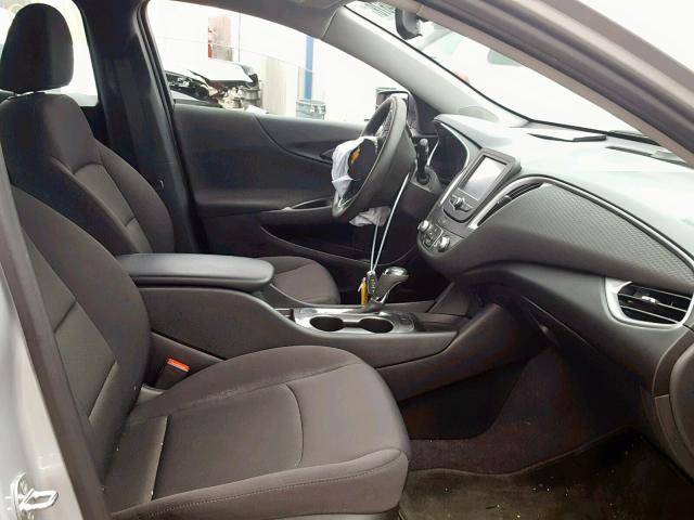 1G1ZB5ST6HF166501 - 2017 CHEVROLET MALIBU LS SILVER photo 5