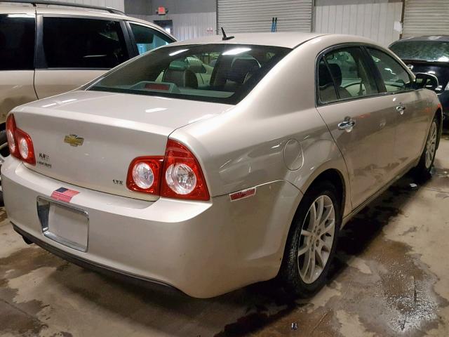 1G1ZK57B49F173058 - 2009 CHEVROLET MALIBU LTZ BEIGE photo 4