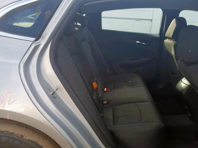 1G1ZB5STXHF185682 - 2017 CHEVROLET MALIBU LS SILVER photo 6