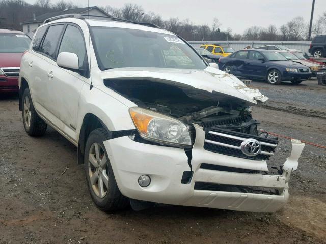 JTMBK31V565012414 - 2006 TOYOTA RAV4 LIMIT WHITE photo 1