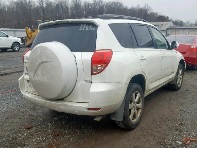 JTMBK31V565012414 - 2006 TOYOTA RAV4 LIMIT WHITE photo 4