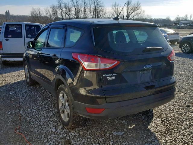 1FMCU0F79GUB54422 - 2016 FORD ESCAPE S BLACK photo 3