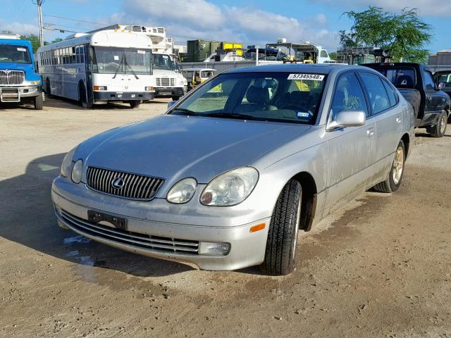 JT8BD69S310136921 - 2001 LEXUS GS 300 SILVER photo 2