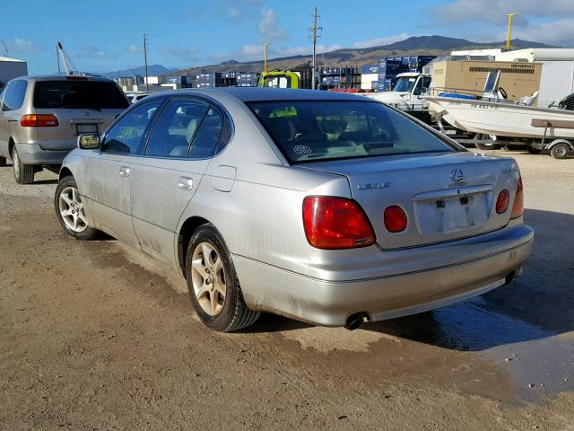 JT8BD69S310136921 - 2001 LEXUS GS 300 SILVER photo 3