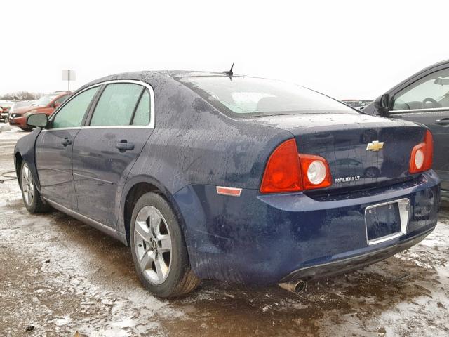 1G1ZC5EB9AF165817 - 2010 CHEVROLET MALIBU 1LT 蓝色 照片 3