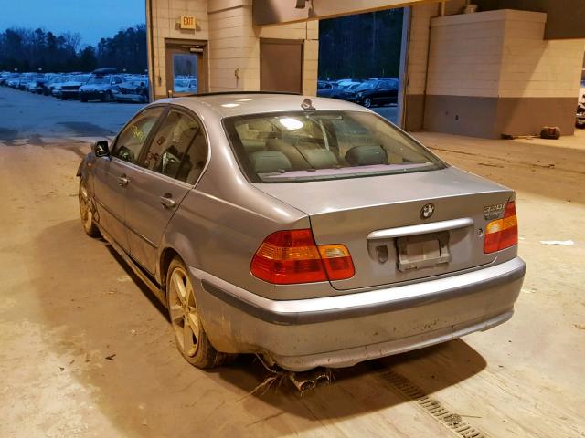 WBAEV53455KM42025 - 2005 BMW 330 I SILVER photo 3