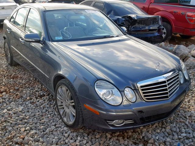 WDBUF56X58B262774 - 2008 MERCEDES-BENZ E 350 CHARCOAL photo 1