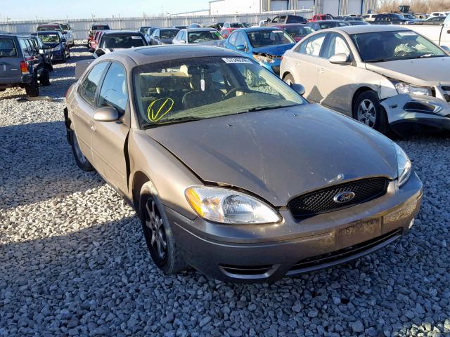 1FAFP56U67A157815 - 2007 FORD TAURUS SEL GOLD photo 1