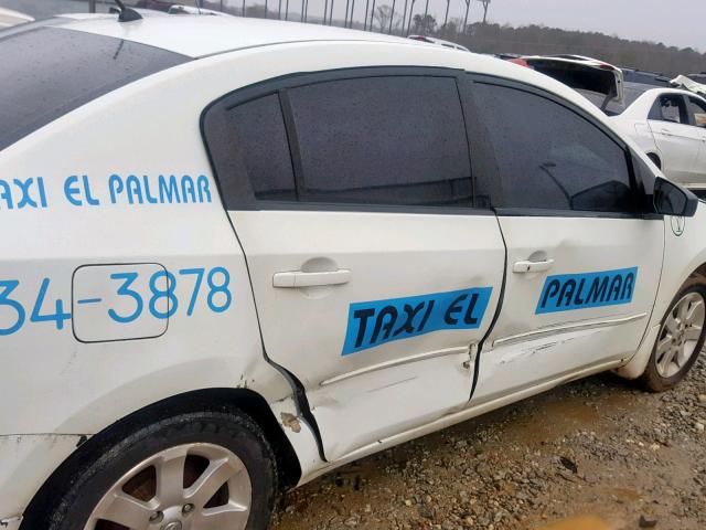 3N1AB61E88L683868 - 2008 NISSAN SENTRA 2.0 WHITE photo 9