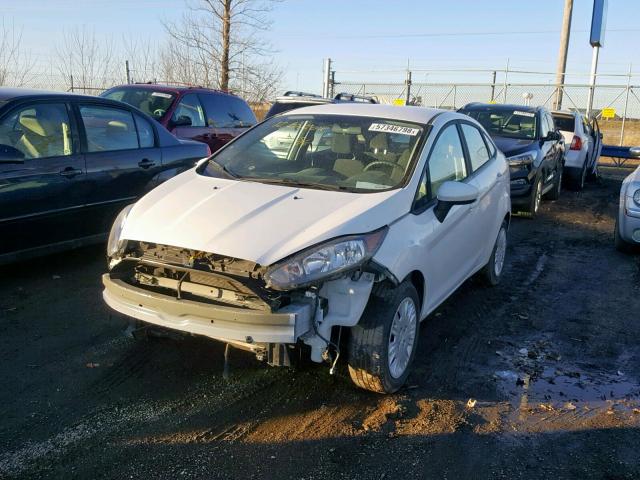 3FADP4AJ9HM163983 - 2017 FORD FIESTA S WHITE photo 2