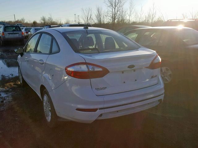 3FADP4AJ9HM163983 - 2017 FORD FIESTA S WHITE photo 3