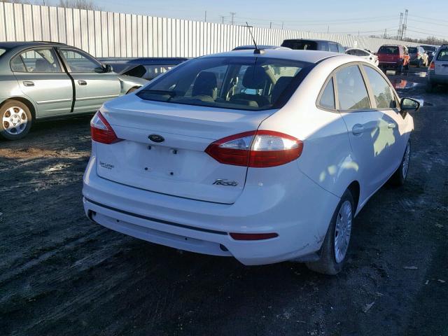 3FADP4AJ9HM163983 - 2017 FORD FIESTA S WHITE photo 4