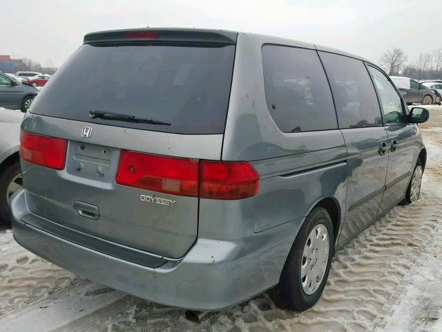 2HKRL18581H598685 - 2001 HONDA ODYSSEY LX GRAY photo 4