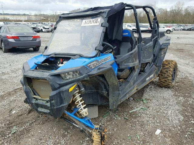 3NSVFE920HF929798 - 2017 POLARIS RZR XP 4 T BLUE photo 2