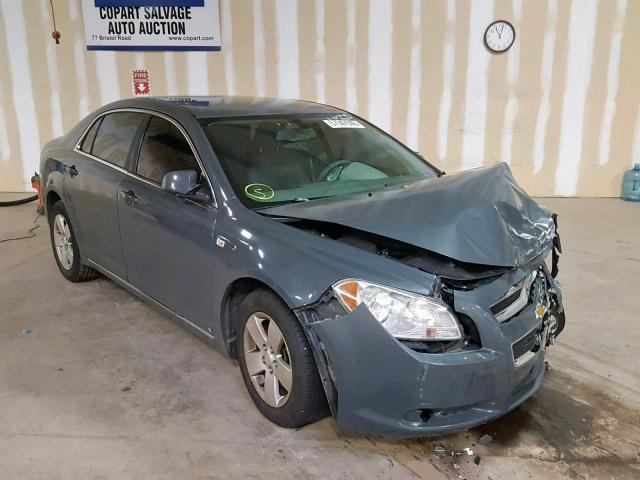 1G1ZF57538F240777 - 2008 CHEVROLET MALIBU HYB GRAY photo 1