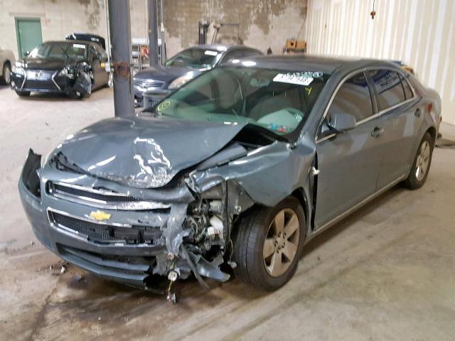 1G1ZF57538F240777 - 2008 CHEVROLET MALIBU HYB GRAY photo 2