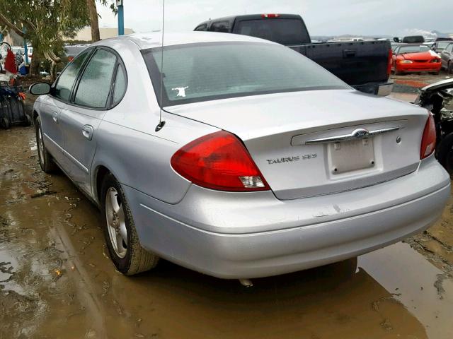 1FAFP55U92A167197 - 2002 FORD TAURUS SES SILVER photo 3