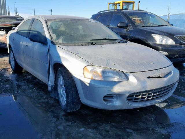 1C3EL46R63N582983 - 2003 CHRYSLER SEBRING LX SILVER photo 1