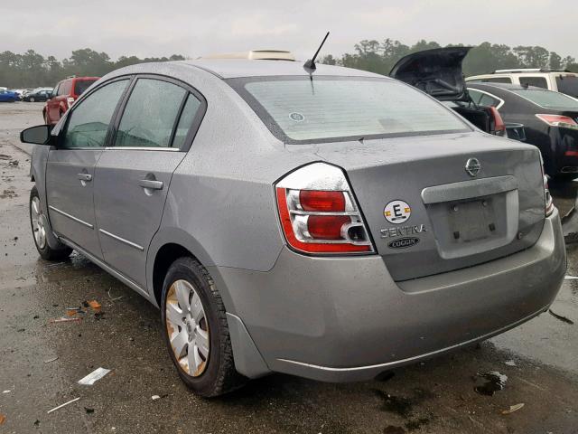 3N1AB61E98L667730 - 2008 NISSAN SENTRA 2.0 SILVER photo 3