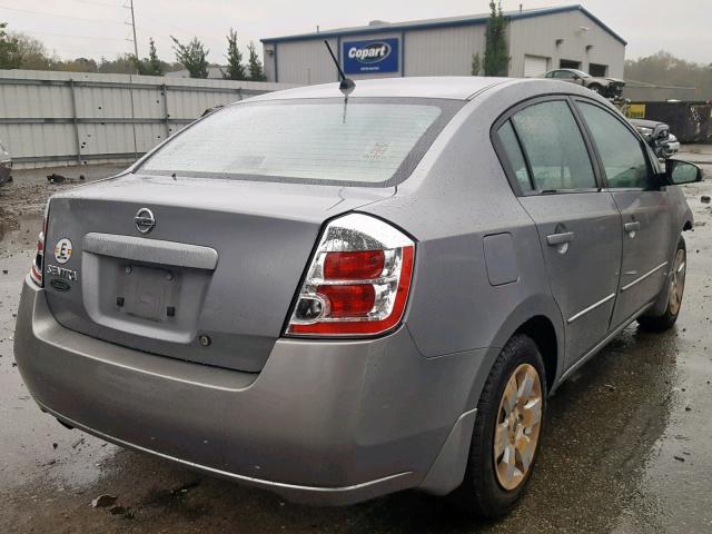 3N1AB61E98L667730 - 2008 NISSAN SENTRA 2.0 SILVER photo 4