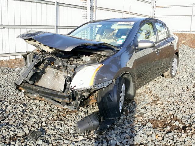 3N1AB61EX8L682138 - 2008 NISSAN SENTRA 2.0 GRAY photo 2