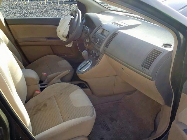 3N1AB61EX8L682138 - 2008 NISSAN SENTRA 2.0 GRAY photo 5