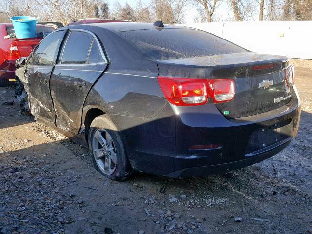 1G11C5SL1EF274921 - 2014 CHEVROLET MALIBU 1LT BLACK photo 3
