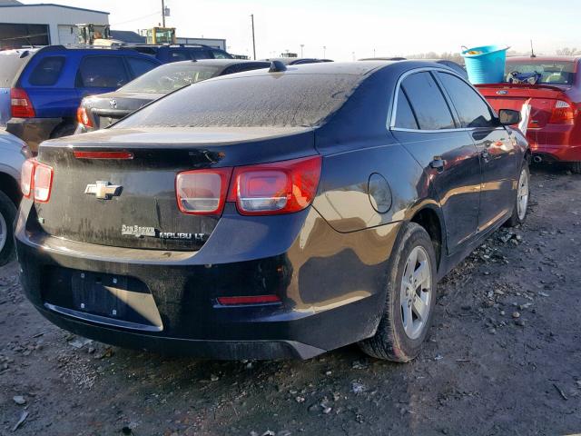 1G11C5SL1EF274921 - 2014 CHEVROLET MALIBU 1LT BLACK photo 4