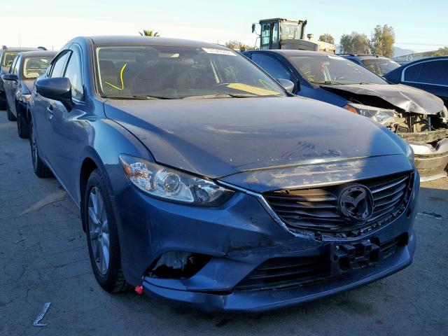 JM1GJ1U51F1179532 - 2015 MAZDA 6 SPORT BLUE photo 1