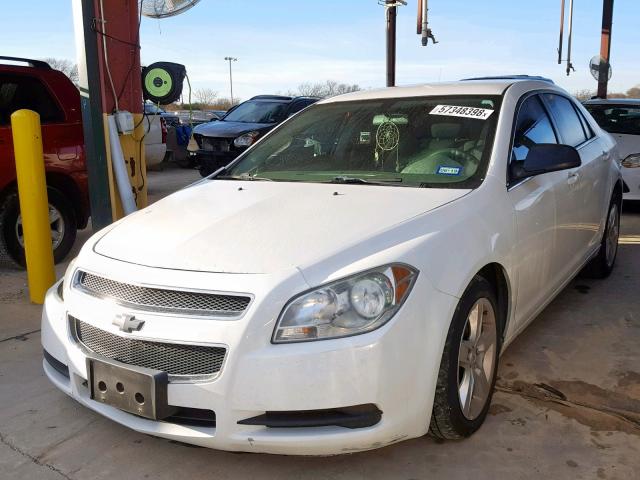 1G1ZA5EUXBF105330 - 2011 CHEVROLET MALIBU LS Ақ фото 2