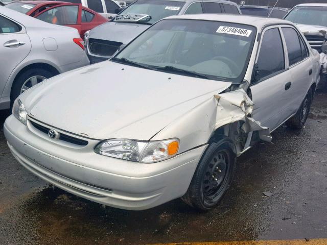 2T1BR12E9XC248115 - 1999 TOYOTA COROLLA VE SILVER photo 2